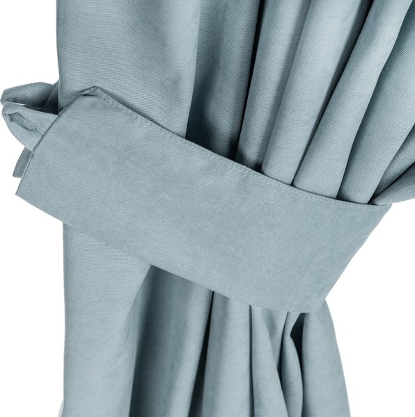 Штора Mio Tesoro Canvas 150х260 (джинсовый)