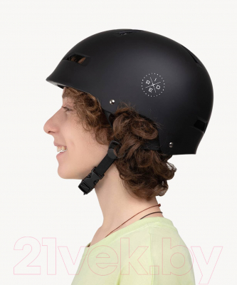 Защитный шлем Ridex SB с регулировкой (M, черный)