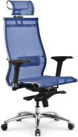 Кресло офисное Metta Samurai S-3.05 Mpes (синий) - 