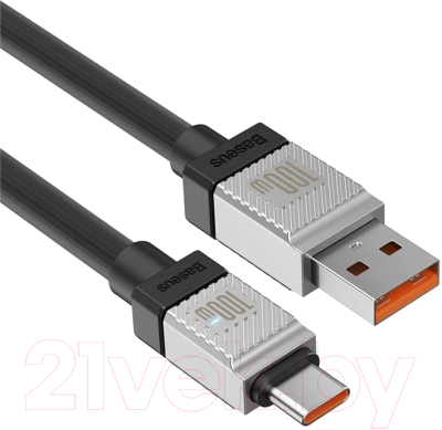 Кабель Baseus CoolPlay Series CB000046 USB to Type-C / 662802352A (1м, черный)