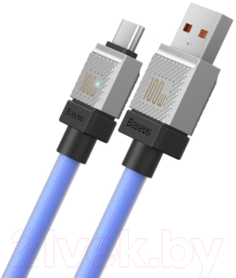 Кабель Baseus CoolPlay Series USB to Type-C / 662802352C (1м, синий)