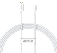 Кабель Baseus Superior USB to Type-C / 662802362B (1.5м, белый) - 