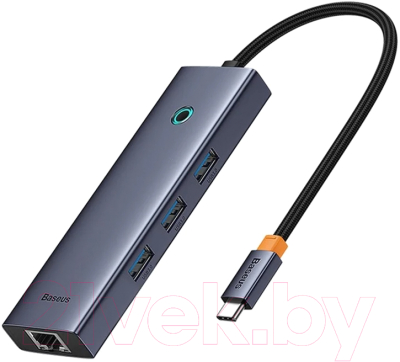 Док-станция для ноутбука Baseus UltraJoy Type-C to HD / 660800414A (серый)