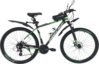 Велосипед GreenLand Legend 29 (19, черный/зеленый) - 
