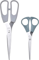 Набор ножниц кухонных Ikea Свэрдфикс 605.634.31 (2шт, серый/серый бирюзовый) - 