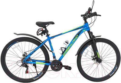Велосипед GreenLand Scorpion 29 (19, синий/зеленый)