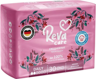 Прокладки ежедневные Reva Care Daily (30шт) - 