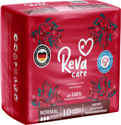 Прокладки гигиенические Reva Care Normal (10шт) - 