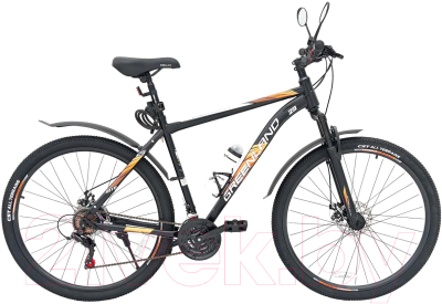 Велосипед GreenLand Mercury 29 (19, черный/оранжевый)