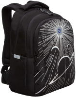 Школьный рюкзак Grizzly RB-452-2 (черный) - 