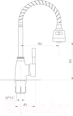 Смеситель Tsarsberg 733-01