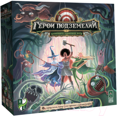 Настольная игра Лавка Игр Герои подземелий в Лабиринте зловещих бурь / ДФ002