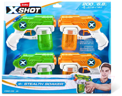 Набор игрушечного оружия Zuru X-Shot Water Stealth Soaker / 118132