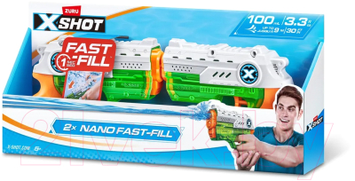 Изображение товара Набор игрушечного оружия Zuru X-Shot Water Nano Fast-Fill / 56334
