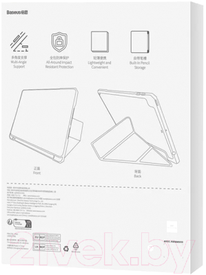 Чехол для планшета Baseus Minimalist Для iPad 10.2" / 660203092B (черный)