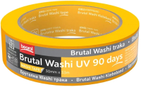 Лента малярная Beorol Brutal 90 дней UV Washi Paper 30мм/33м - 