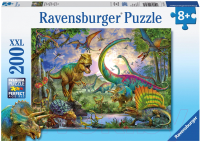 Пазл Ravensburger Мир динозавров / 12718 (200эл)