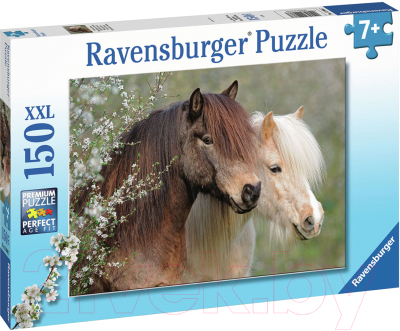 Пазл Ravensburger Прекрасные пони / 12986 (150эл)