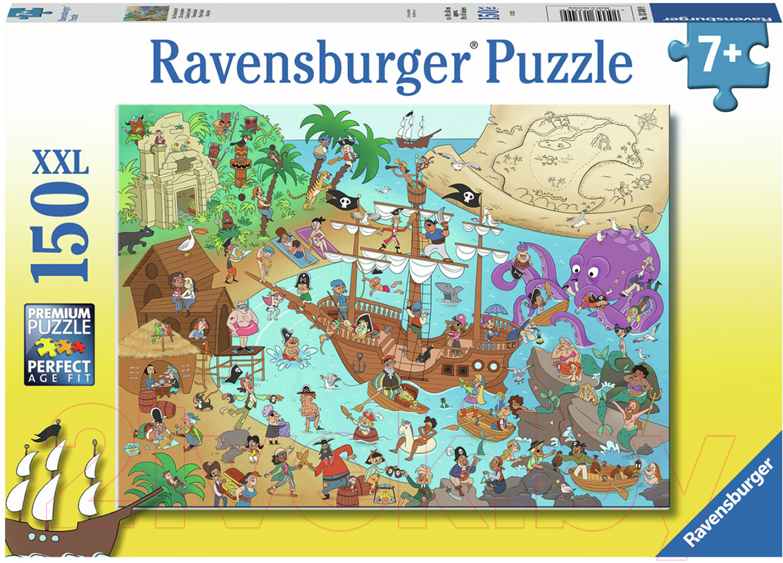 Пазл Ravensburger Пиратская бухта / 13349