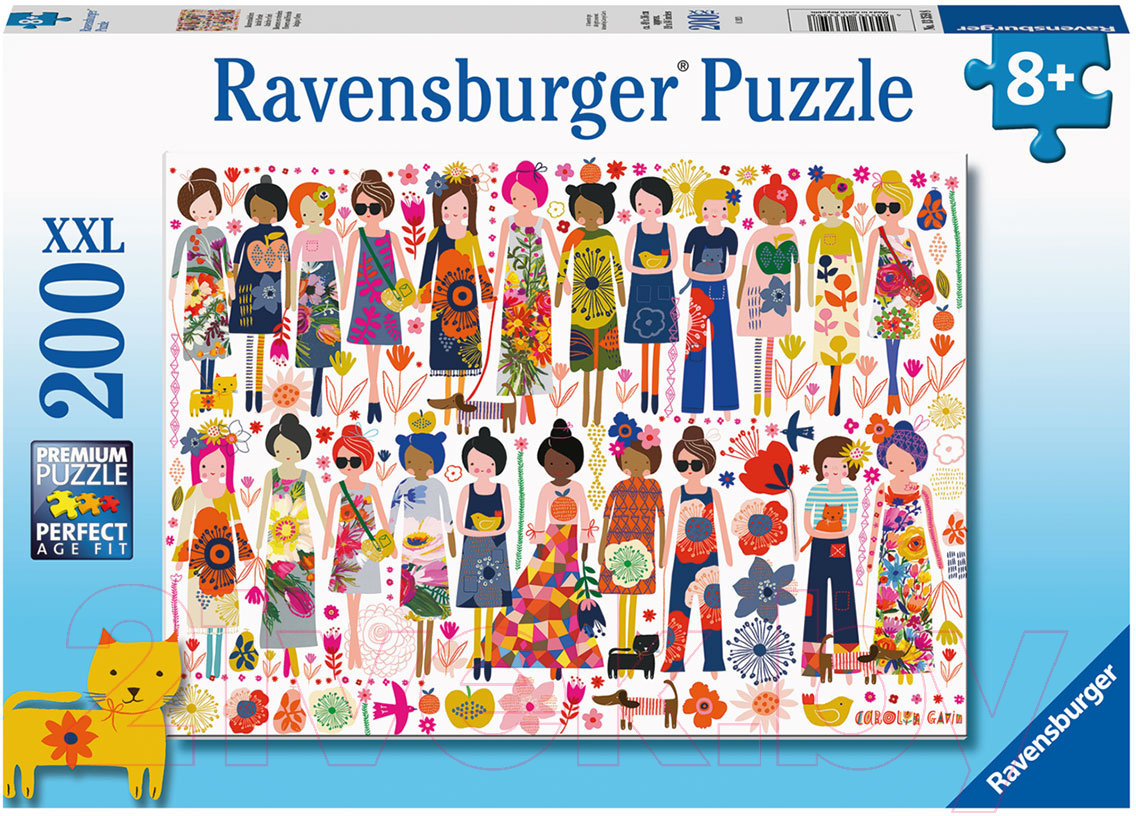 Пазл Ravensburger XXL Красочные наряды / 13359