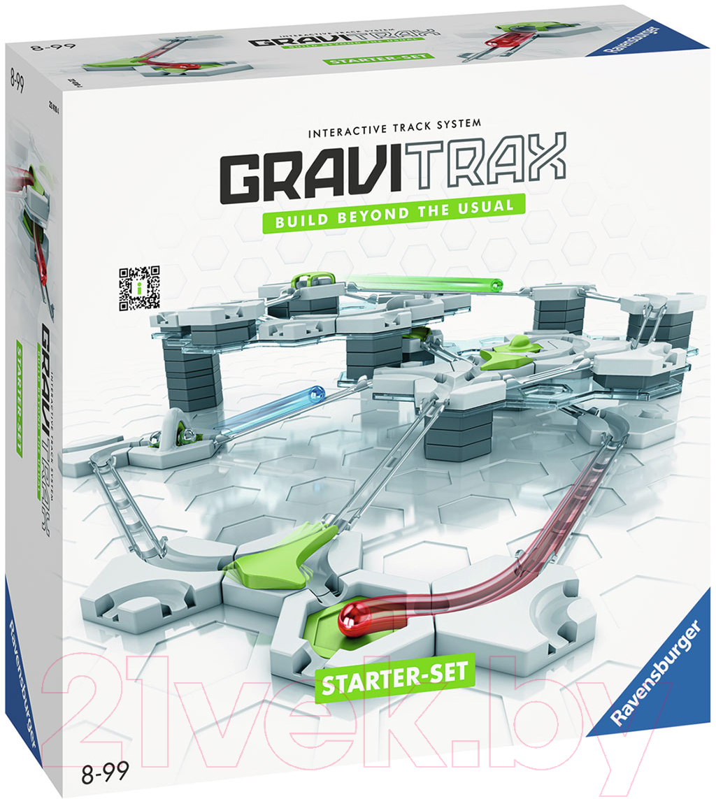 Конструктор кинетический Ravensburger GraviTrax Стартовый набор / 22410