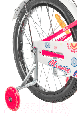 Детский велосипед Nialanti Minnie 16 2024 (розовый, разобранный, в коробке)
