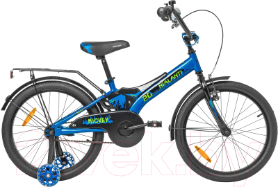 Детский велосипед Nialanti Mickey 20 2024 (синий, разобранный, в коробке)