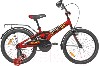 Детский велосипед Nialanti Mickey 16 2024 (красный, разобранный, в коробке)