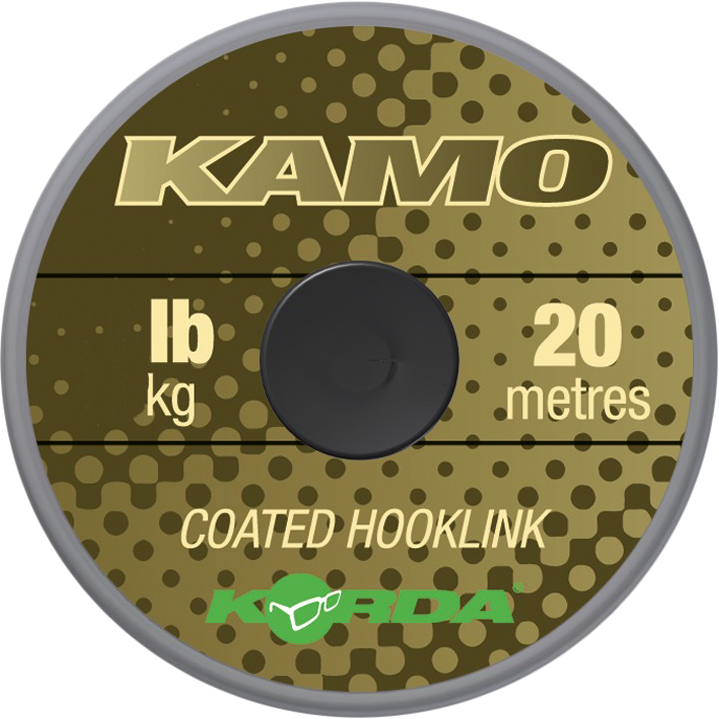 Поводок рыболовный Korda Kamo Coated Hooklink 15lb / KKB15