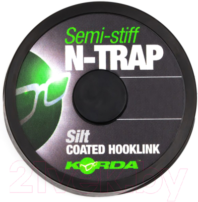Поводок рыболовный Korda N-Trap Semi-stiff 15lb Silt / KNT22
