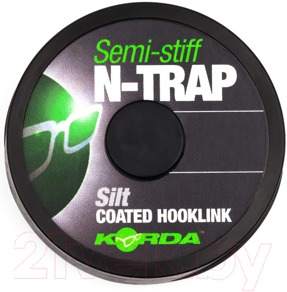 Поводок рыболовный Korda N-Trap Semi-stiff 20lb Silt / KNT23