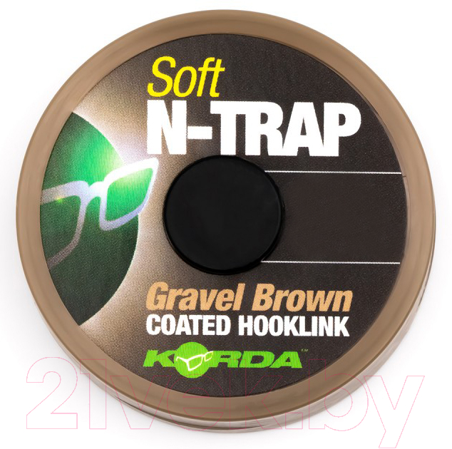 Поводок рыболовный Korda N-Trap Soft Gravel 15lb 20м / KNT10