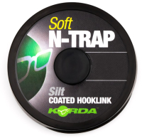 Поводок рыболовный Korda N-Trap Soft Silt 15lb 20м / KNT19 - 