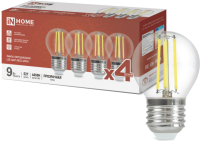 Лампа INhome LED-Шар-deco / 4690612052564 (4шт) - 