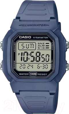 Часы наручные мужские Casio W-800H-2A