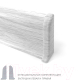 Миниатюра изображения товара Заглушка для плинтуса LinePlast ПВХ 58мм L048-ЗЛ/4 (2шт, ироко, флоупак)