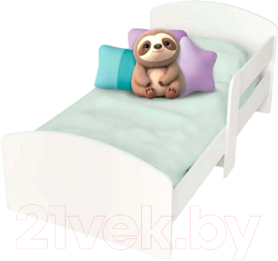 Односпальная кровать детская Mega Toys 93001_ЛДСП 