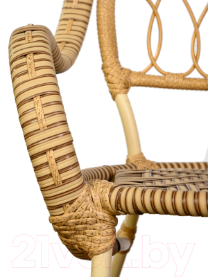 Комплект садовой мебели BiGarden Java / БГ-Java 6+1 СК (слоновая кость)