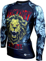 Лонгслив для единоборств RuscoSport Lion детский для ММА (2XL) - 