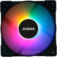 Вентилятор для корпуса Digma DFAN-FRGB1 - 
