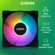 Миниатюра изображения товара Вентилятор для корпуса Digma DFAN-FRGB1