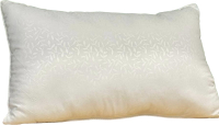 Подушка для сна Sofi de Marko витой кант 30х50 / ПД-БВ-КТ-30х50 (белый) - 