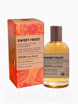 Туалетная вода Delta Parfum Vegan Love Studio Sweet Fruit (100мл)