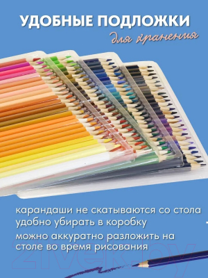 Набор цветных карандашей MADCAT MC-CP-100 (100цв)