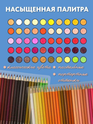 Набор цветных карандашей MADCAT MC-CP-100 (100цв)