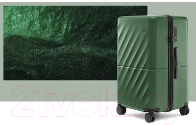 Чемодан на колесах 90 Ninetygo Ripple Luggage 24 (Olive Green)