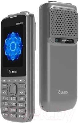 Мобильный телефон Olmio P33 (серый)
