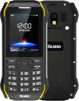Мобильный телефон Olmio X05 (черный/желтый) - 