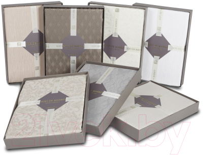 Изображение товара Скатерть Sofi de Marko Катрин 140х180 / СК-КТбл-140х180 (белый)