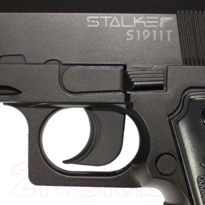 Пистолет пневматический Stalker S1911T + 250 шариков для стрельбы